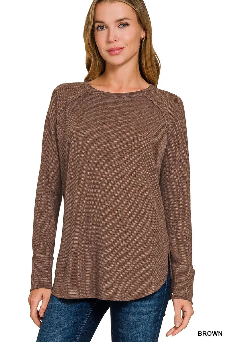 Zenana Baby Waffle Long Sleeve Top 13a0e0157cda43dd988e07c52b10341f-Max-Origin