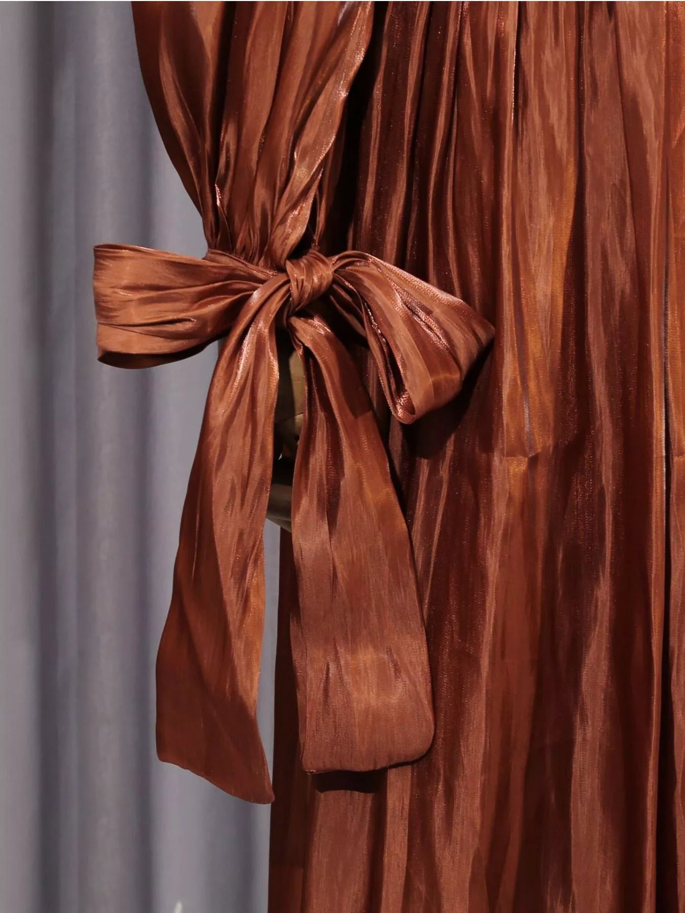 Front Twisted Draped Long Sleeve Maxi Dress 1a4c1b08-7dff-46ae-b079-e64c018ecd2a-Max-Origin