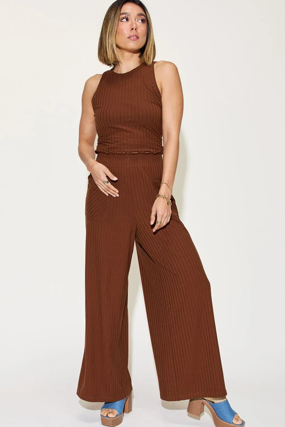 Basic Bae Full Size Ribbed Tank and Wide Leg Pants Set 1a8f4fd5-e85c-46cb-8f73-ba0802709fe7-Max