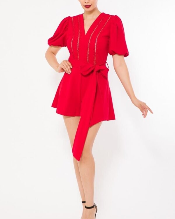 Crochet Detailed Fashion Romper