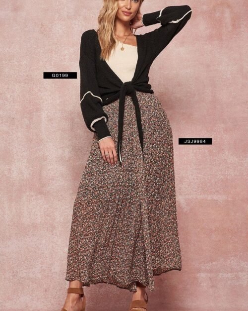 a textured knit cardigan sweater