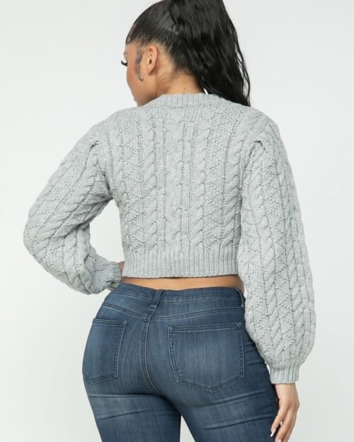 cable pullover top