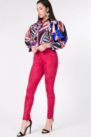 Faux Suede Skinny Pants Faux Suede Skinny Pants
