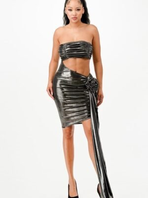 Metallic Sexy Dress