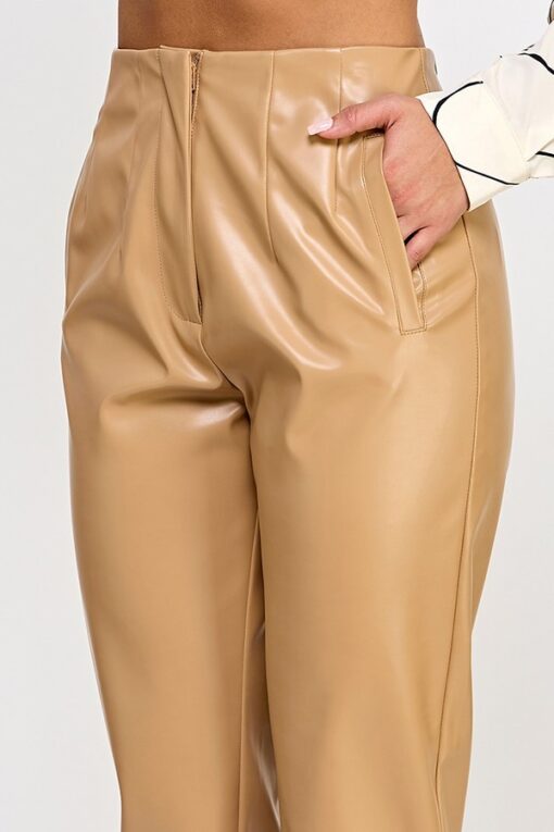 Faux Leather Pants - Image 4