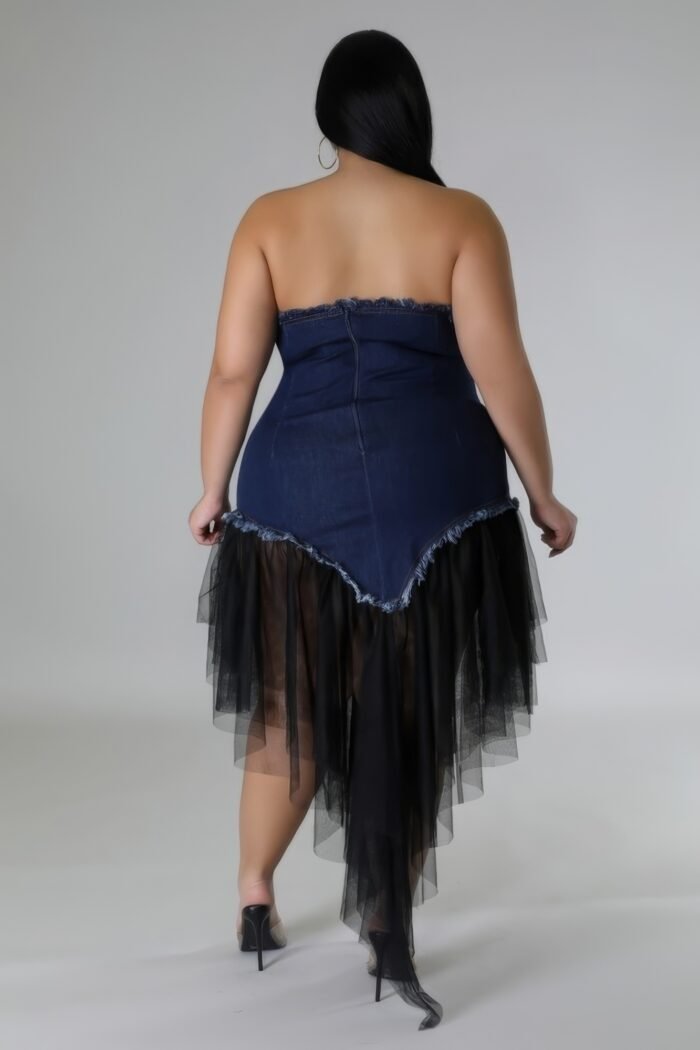 Non-stretch dress