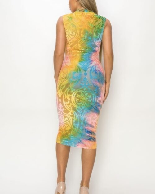 velvet burn out pattern sexy midi dress