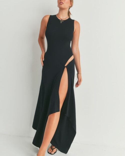 maxi dress with slit