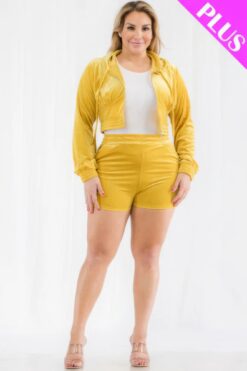 Y2K inspired plus size loungewear set
