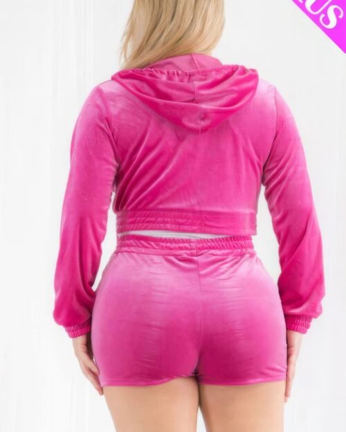 y2k inspired plus size loungewear set