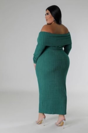 Off Shoulders Stretch Dress Off Shoulders Stretch Dress