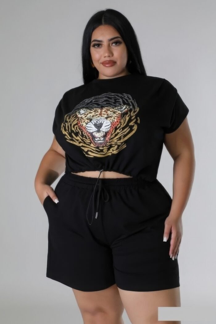 Stretch short set
