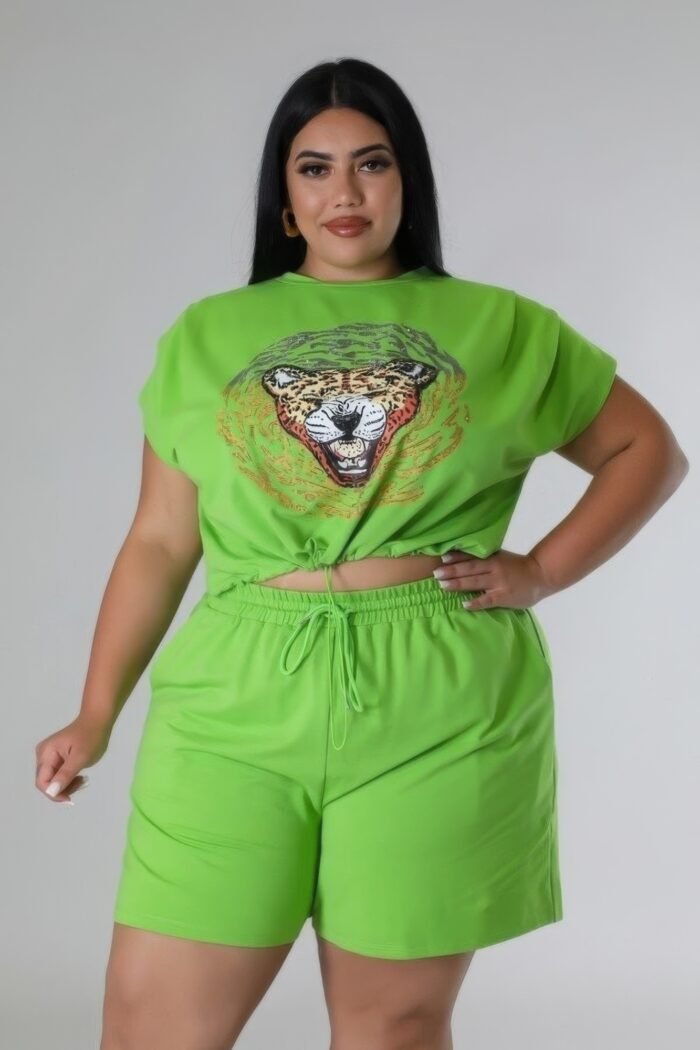 Stretch short set