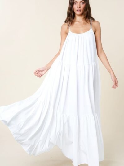 Maxi Sun Dress With Pockets