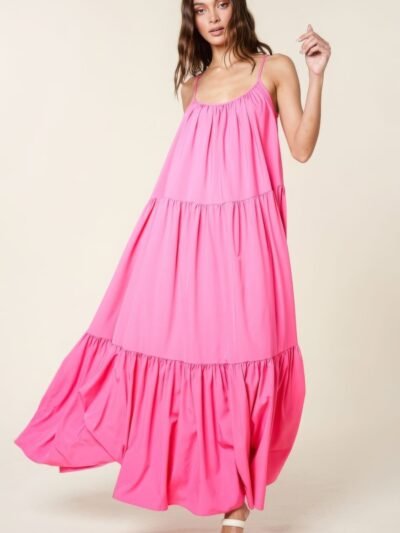 Maxi Sun Dress With Pockets