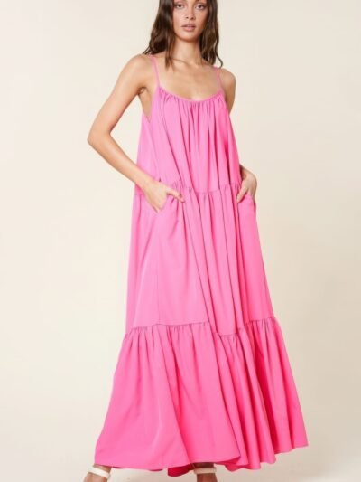 Maxi Sun Dress With Pockets