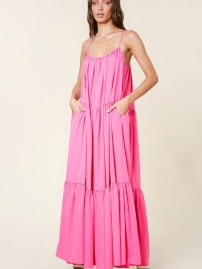 Maxi Sun Dress With Pockets