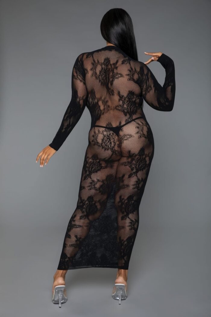 Long sleeve innocent touch laced dress