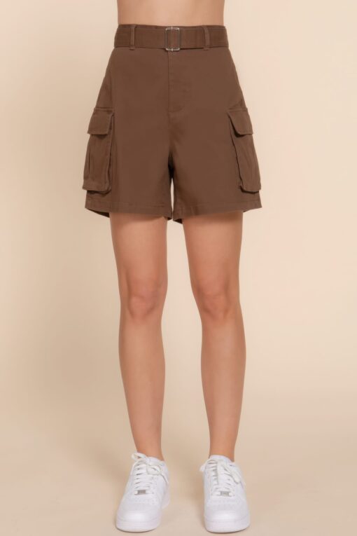 Belted Cargo Shorts - Image 11