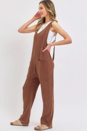 Mineral Washed Summer Jumpsuit Mineral Washed Summer Jumpsuit