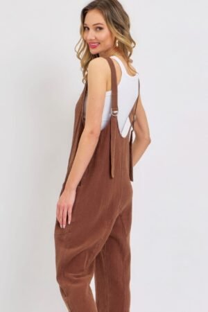 Mineral Washed Summer Jumpsuit Mineral Washed Summer Jumpsuit