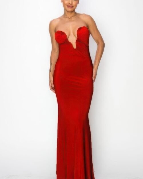 Glitter Ity Tube Maxi Dress