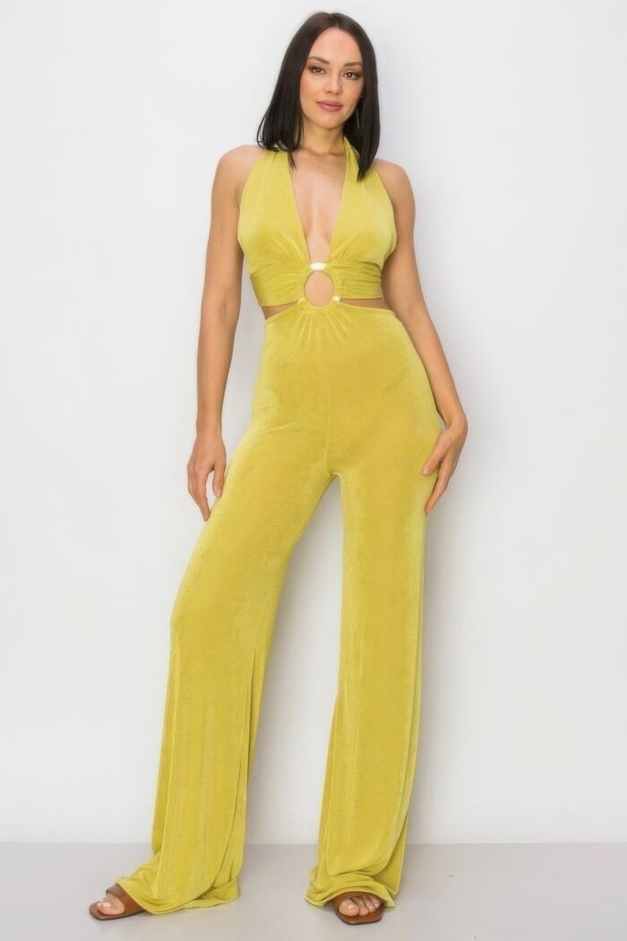 Olid slinky wide legs jumpsuit