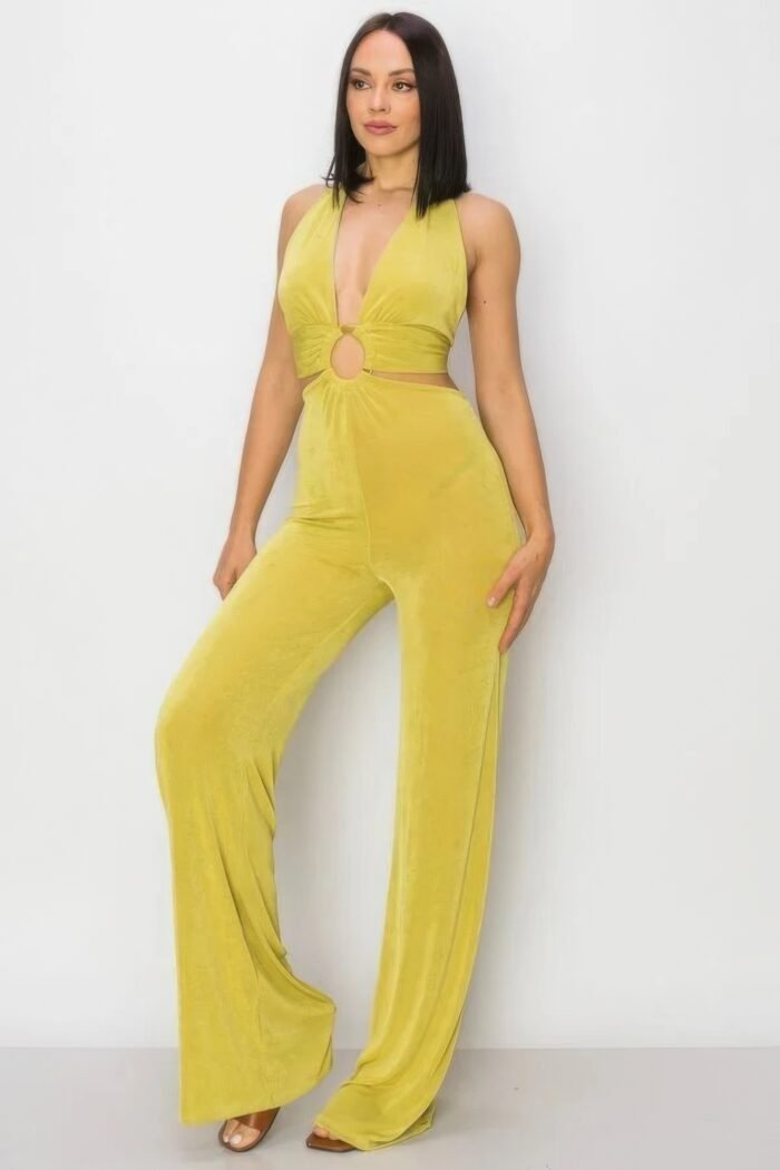 Olid slinky wide legs jumpsuit