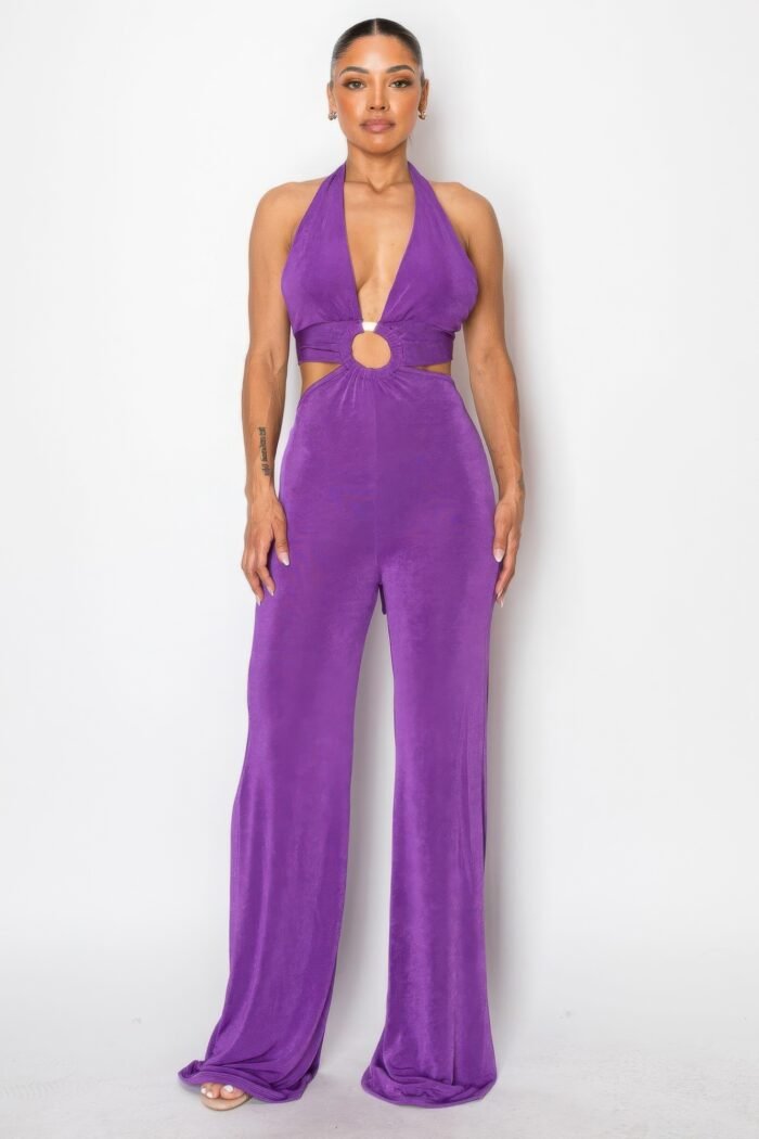 Olid slinky wide legs jumpsuit