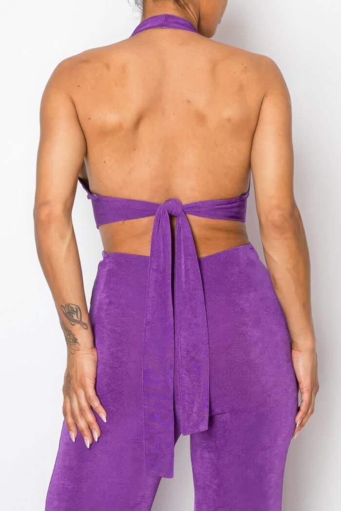 Olid slinky wide legs jumpsuit