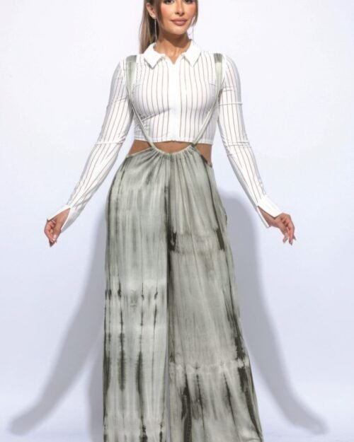 Drawstring Baggy Jumpsuit