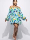 Off Shoulder Bubble Dress