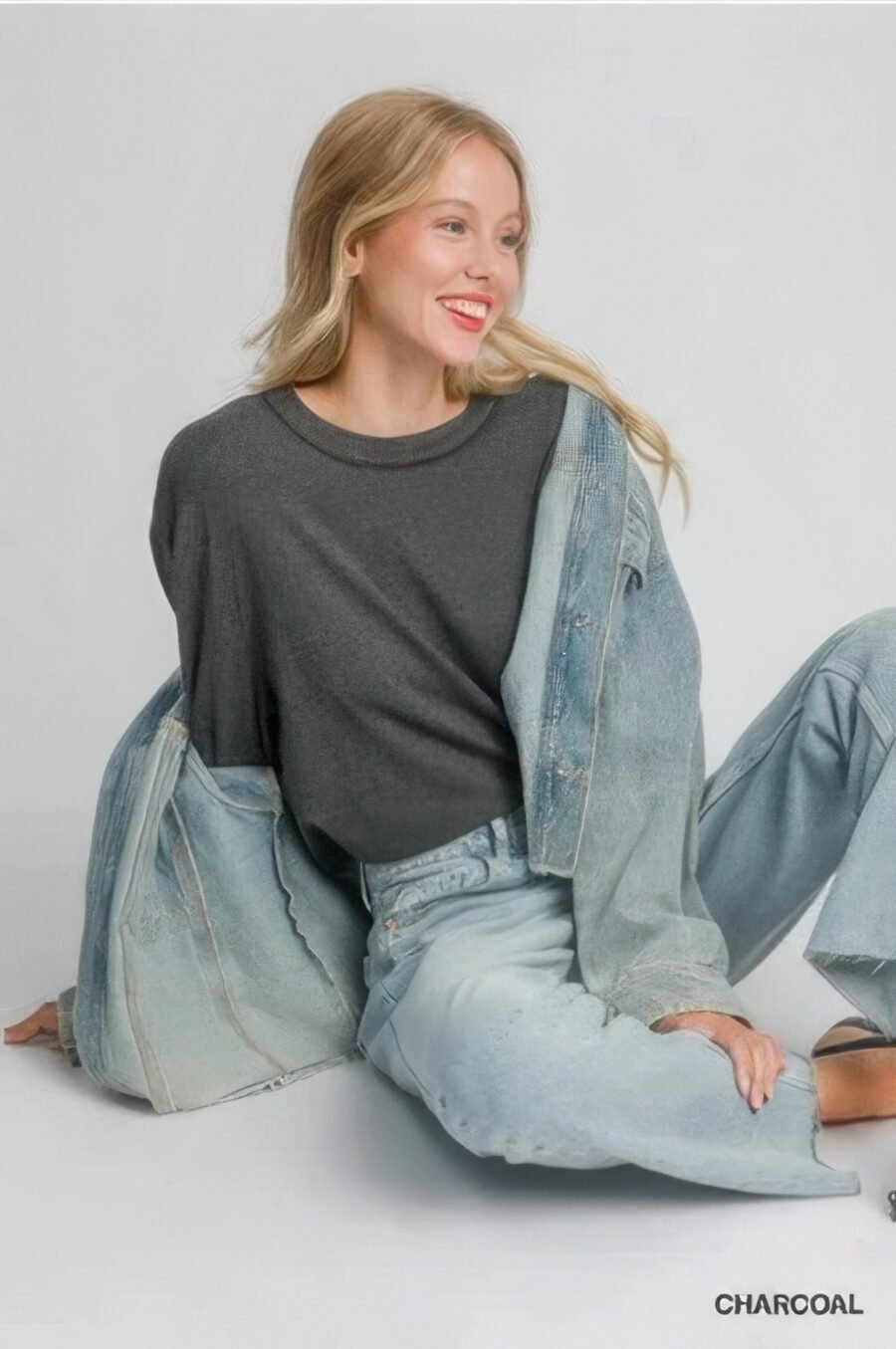Soft stretch basic top