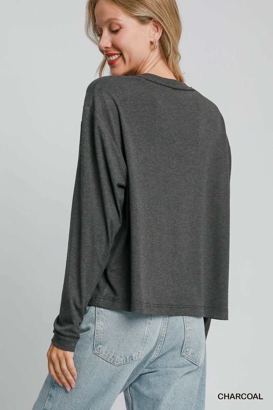 Soft stretch basic top