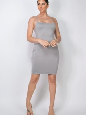 Rhinestones Double-layer Cami Dress Rhinestones Double-layer Cami Dress