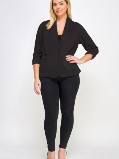 Techno Scuba Blazer W/pockets Techno Scuba Blazer W/pockets