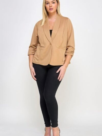 Techno Scuba Blazer W/pockets Techno Scuba Blazer W/pockets