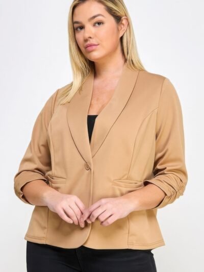 Techno Scuba Blazer W/pockets Techno Scuba Blazer W/pockets