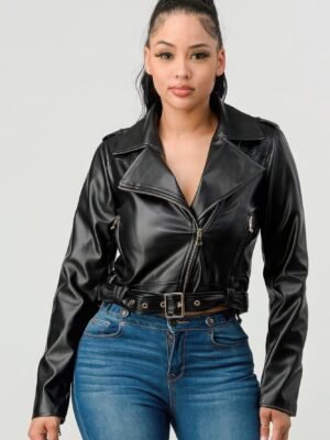 Pu Leather Jacket