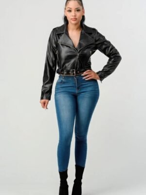 Pu Leather Jacket