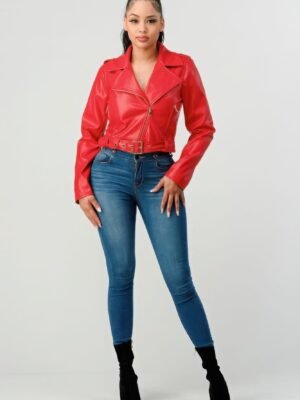 Pu Leather Jacket