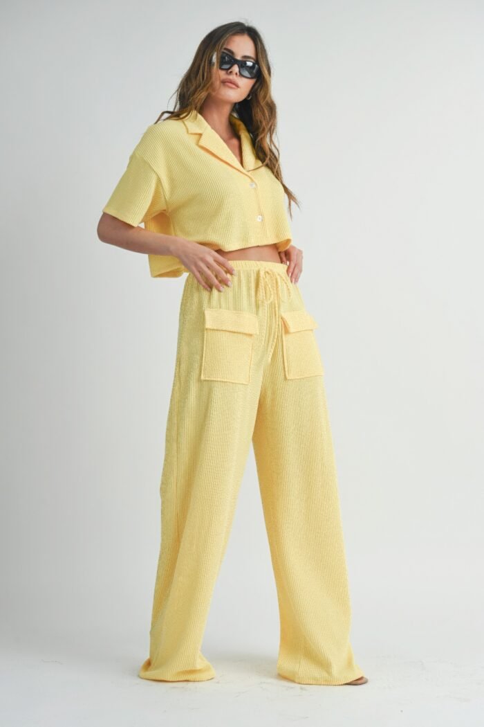 Button up 2 piece set