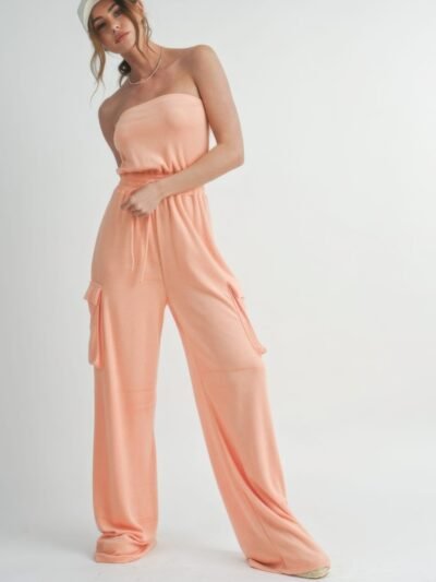 Tube Top Jumpsuit Romper