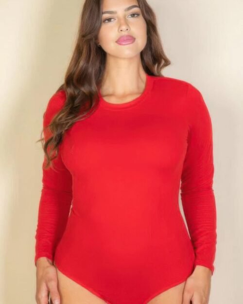 Plus Bodysuit - Soft, Lightweight High-stretch Jersey