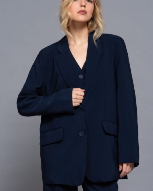 chic taupe blazer for business casual outfits