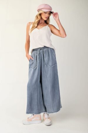 Laced textured poly woven camisole Laced textured poly woven camisole
