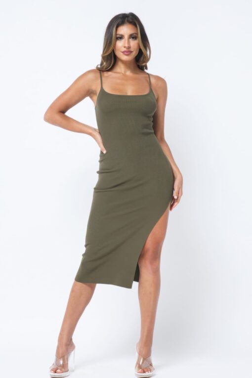 Side Slit Cami Dress - Image 10