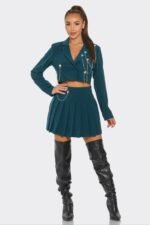 Skirt Set – Pleated Skirt Set Glamorous Elegance & Chic Styling