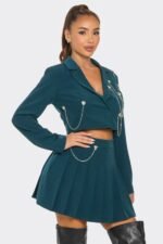 Skirt Set – Pleated Skirt Set Glamorous Elegance & Chic Styling