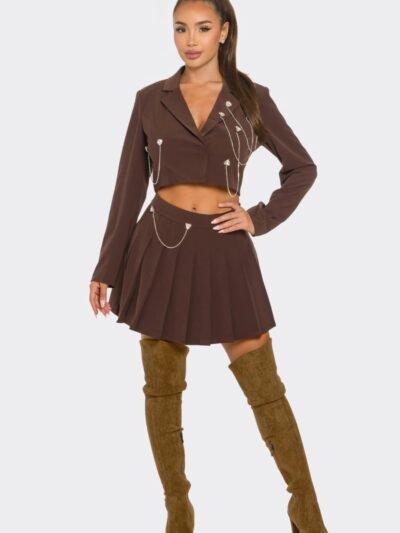 Pleated Skirt Set Pleated Skirt Set